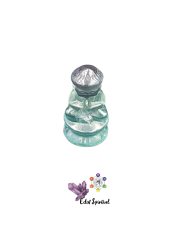 Bouddha en pierre de fluorine verte livraison rapide