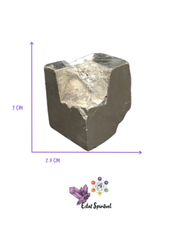 Cube en pyrite de fer de 95G