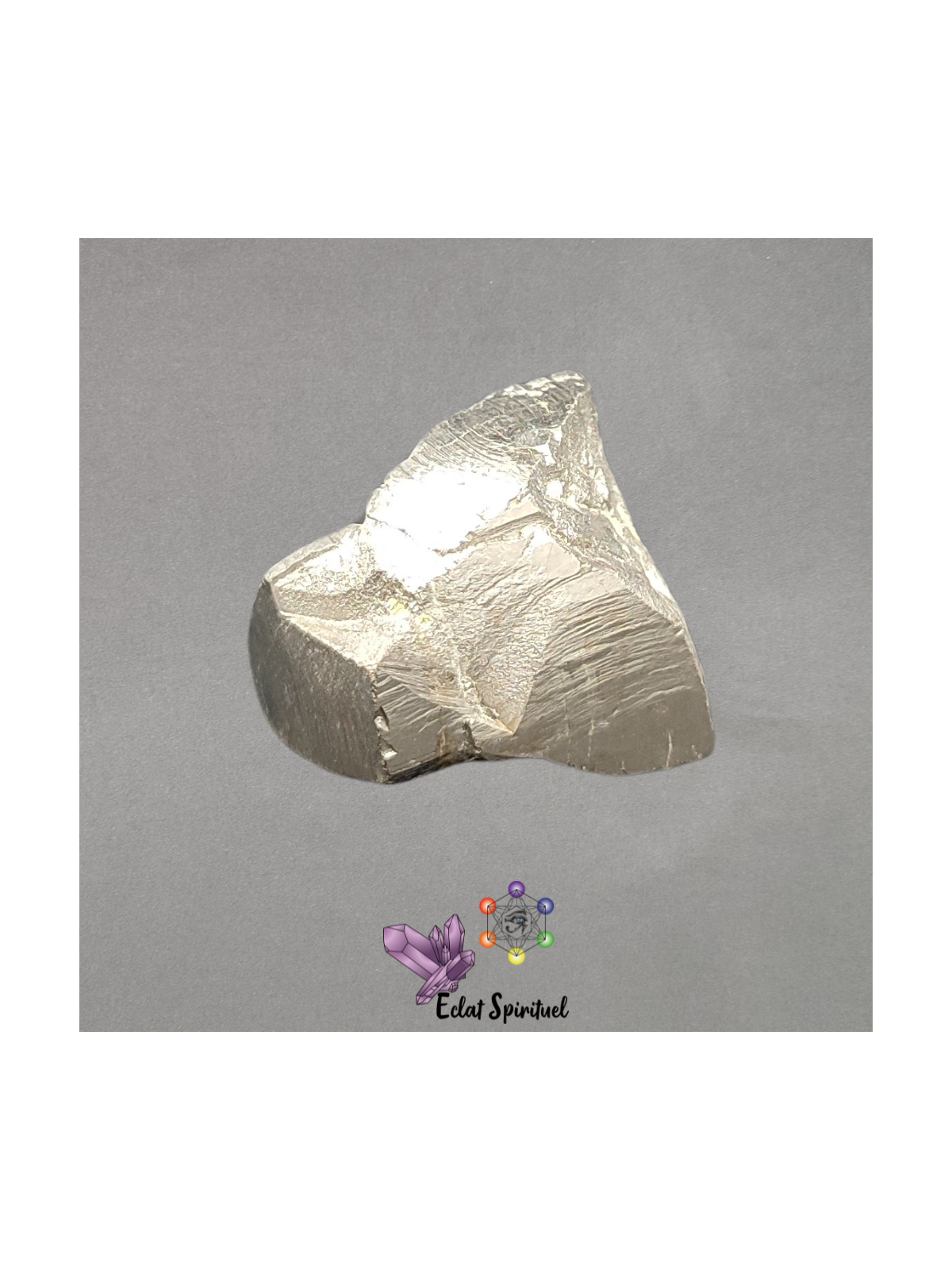 Cube en pyrite de fer de 57G