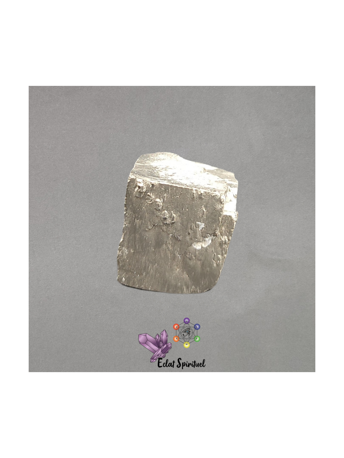 Cube en pyrite de fer de 47G