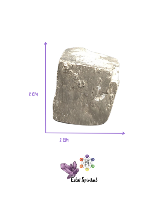 Cube en pyrite de fer de 47G