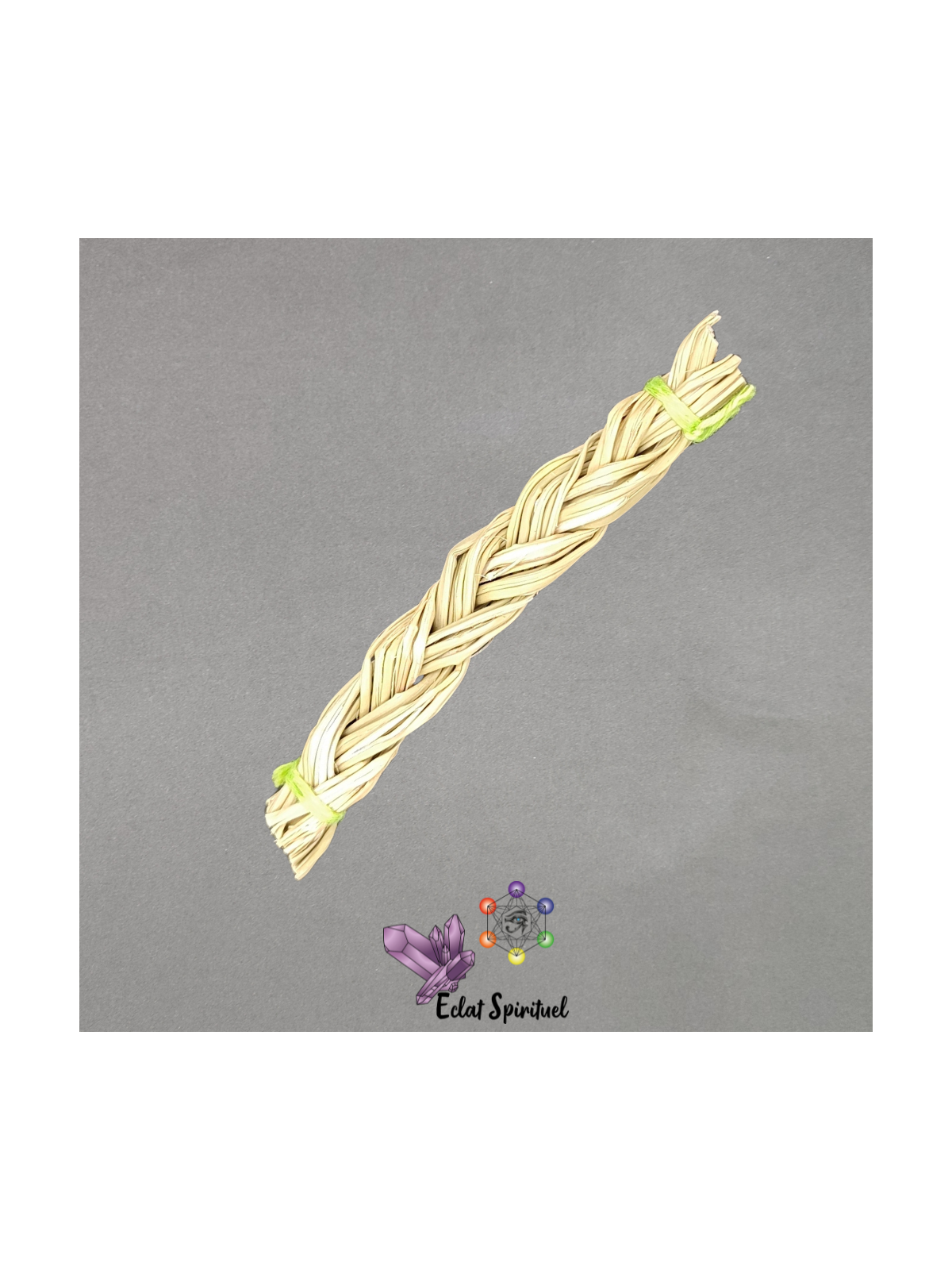 Foin d'odeur en tresse de 10 CM pour purification