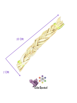 Foin d'odeur en tresse de 10 CM pour purification