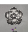 Porte-encens Lotus Céramique – 12 cm – Éclat Spirituel