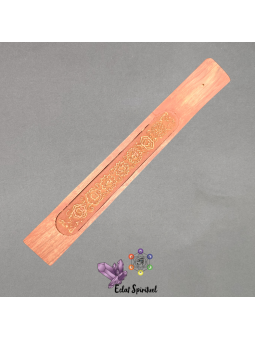 Support encens bois 7 chakras – 26 cm – Encens stick