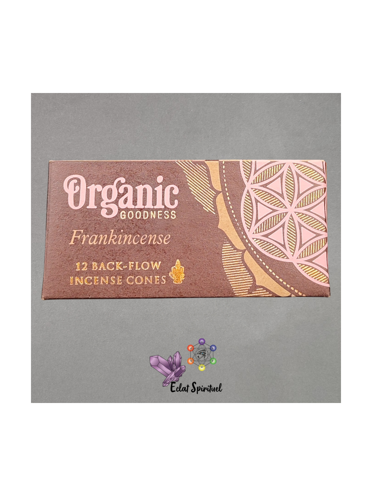 Cônes backflow Organic Goodness Frankincense – 12 pcs | Pureté