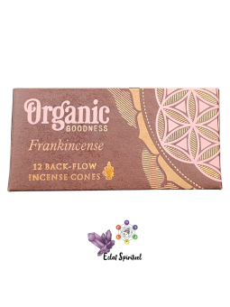 Cônes backflow Organic Goodness Frankincense – 12 pcs | Pureté