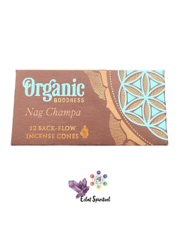 Cônes backflow Organic Goodness Nag Champa – 12 pcs | Harmonie