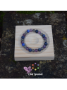 Bracelet améthyste labradorite lapis lazuli | Protection & intuition
