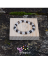 Bracelet quartz craquelé quartz fumé | Clarté & ancrage