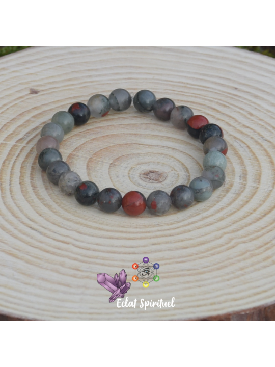 Jaspe héliotrope | Force intérieure & protection – Eclat Spirituel