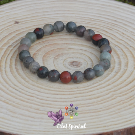 Jaspe héliotrope | Force intérieure & protection – Eclat Spirituel