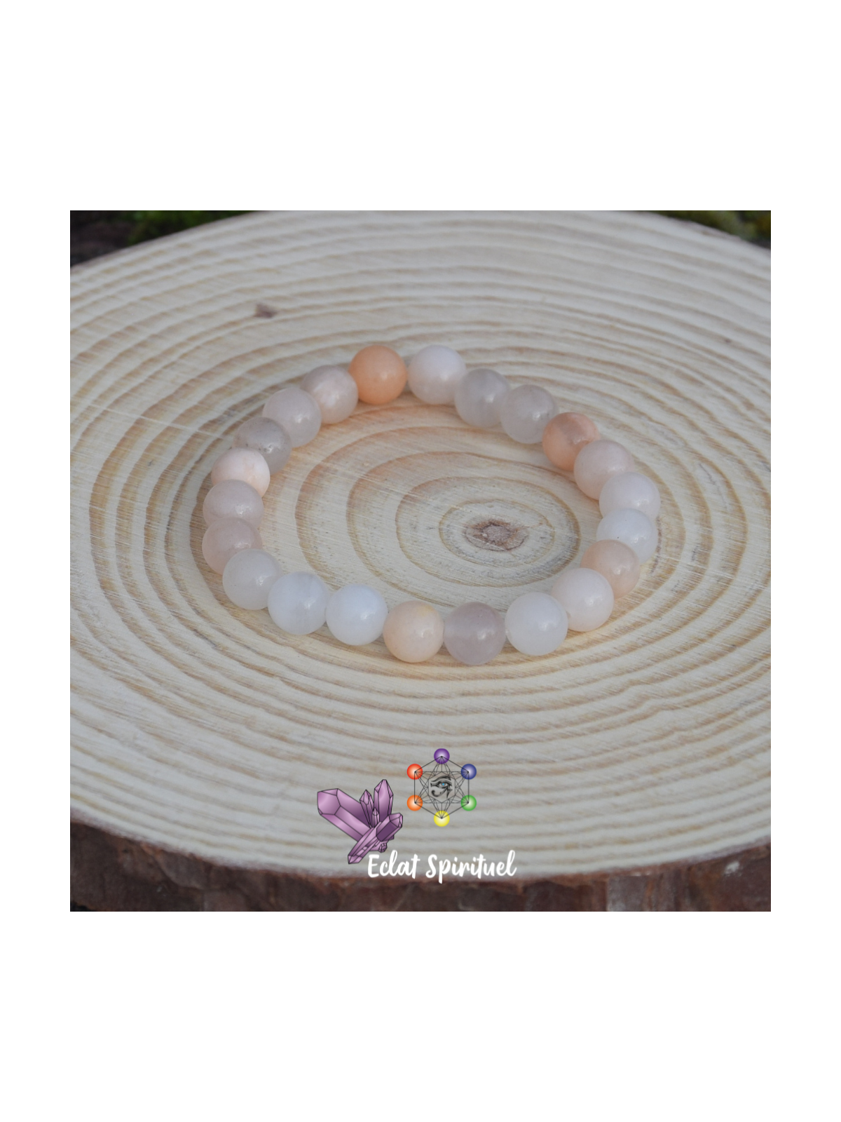 Aventurine pêche | Douceur & harmonie émotionnelle – Eclat Spirituel