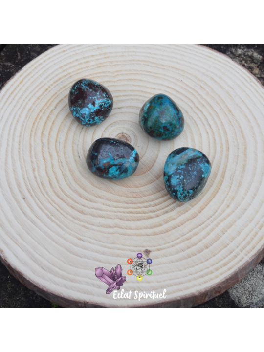 Chrysocolle pierre roulée | Apaisement & communication