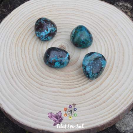 Chrysocolle pierre roulée | Apaisement & communication