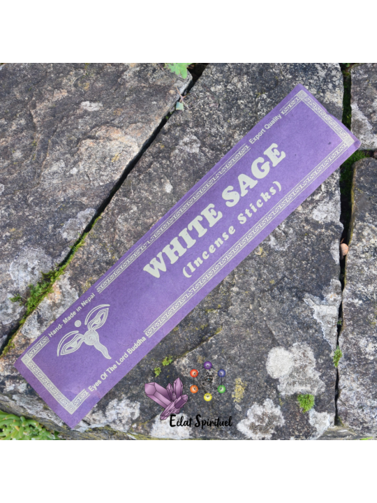 Encens White Sage Népalais | Sauge Blanche Naturelle
