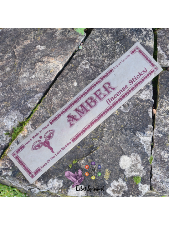 Encens Amber Népalais | Ambre Naturel Artisanal