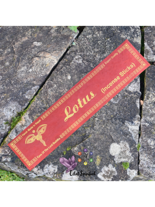 Bâtonnet d'encens Lotus du Népal
