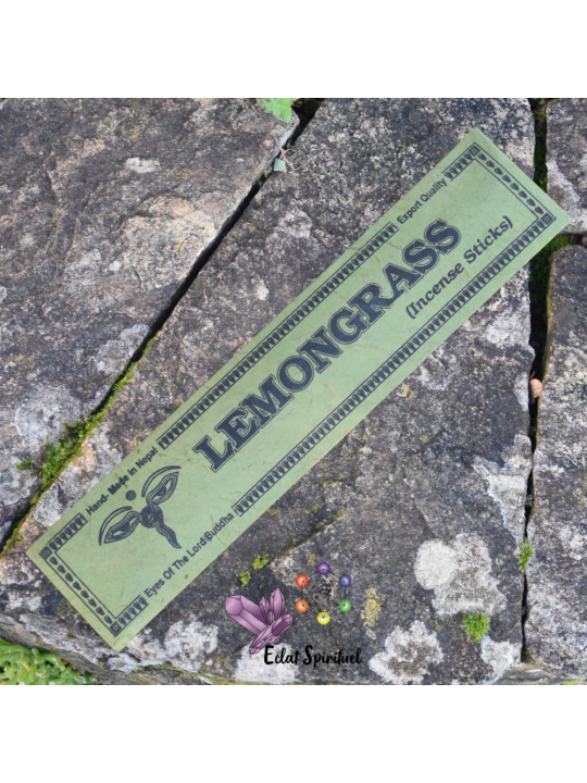 Bâtonnet d'encens Lemon Grass du Népal