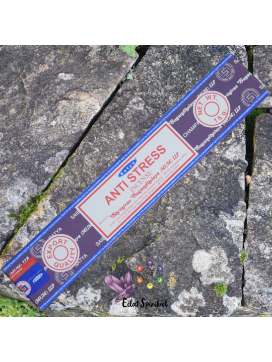 Satya Anti-Stress – Encens Bâtonnets Relaxants 15 g