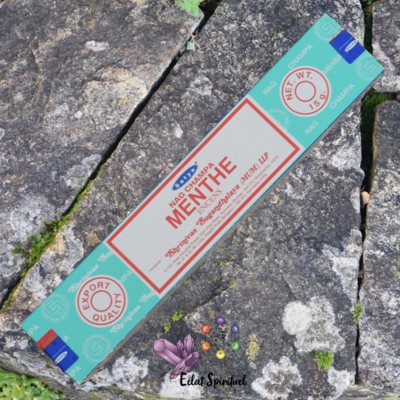 Satya Menthe – Bâtonnets d’Encens Fraîcheur 15 g