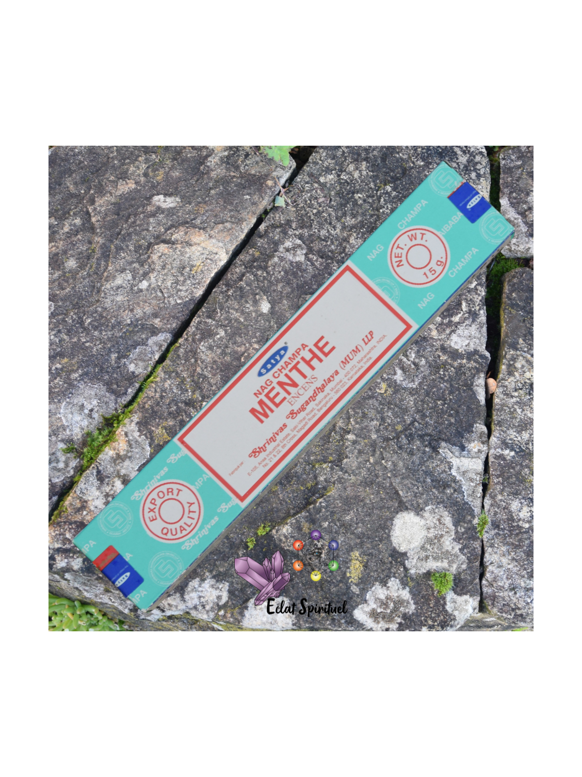 Satya Menthe – Bâtonnets d’Encens Fraîcheur 15 g