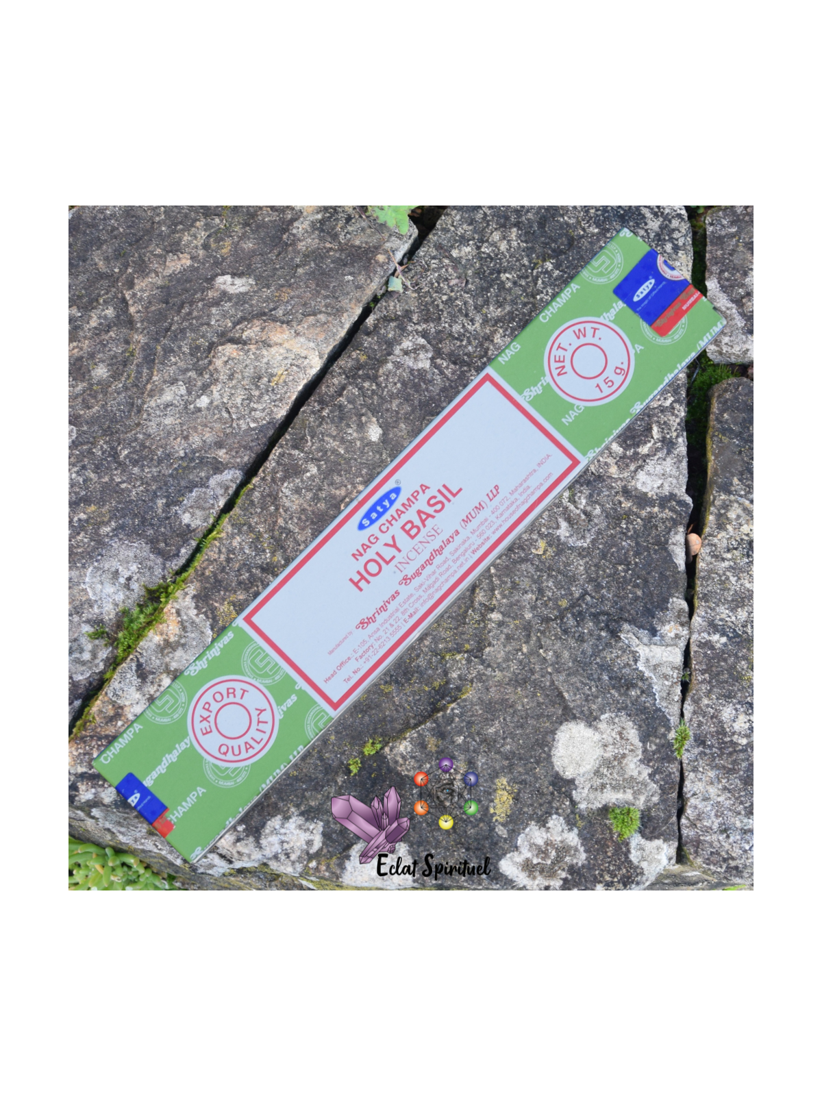 Encens Satya Holy Basil 15 g | Basilic Sacré