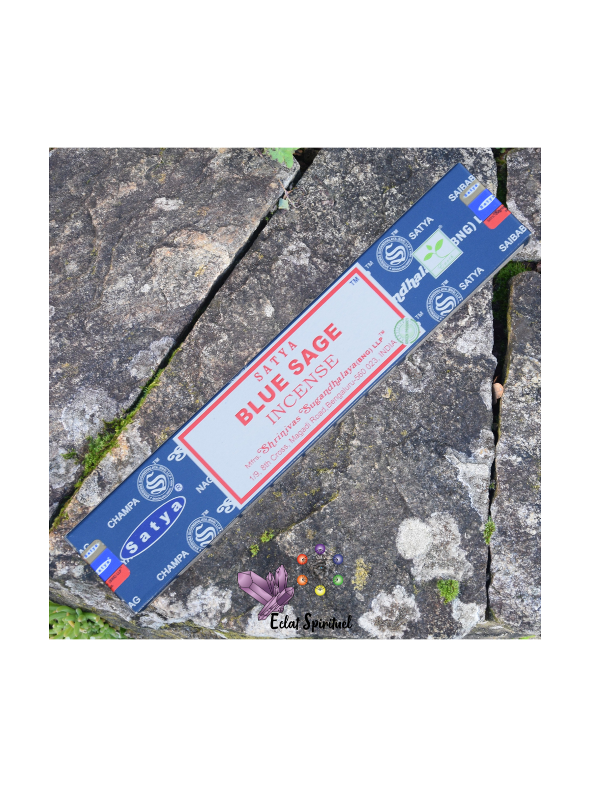 Bâtonnet d'encens Satya blue sage