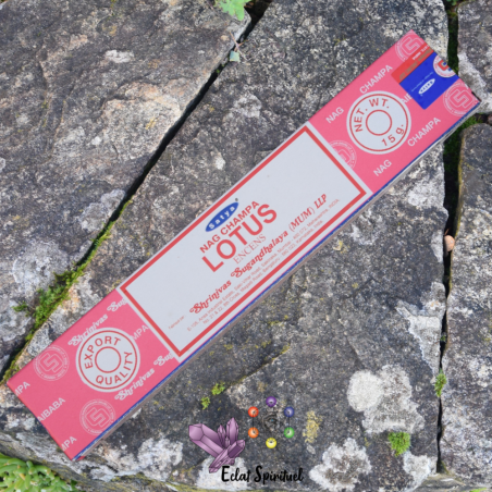 Bâtonnet d'encens Satya lotus