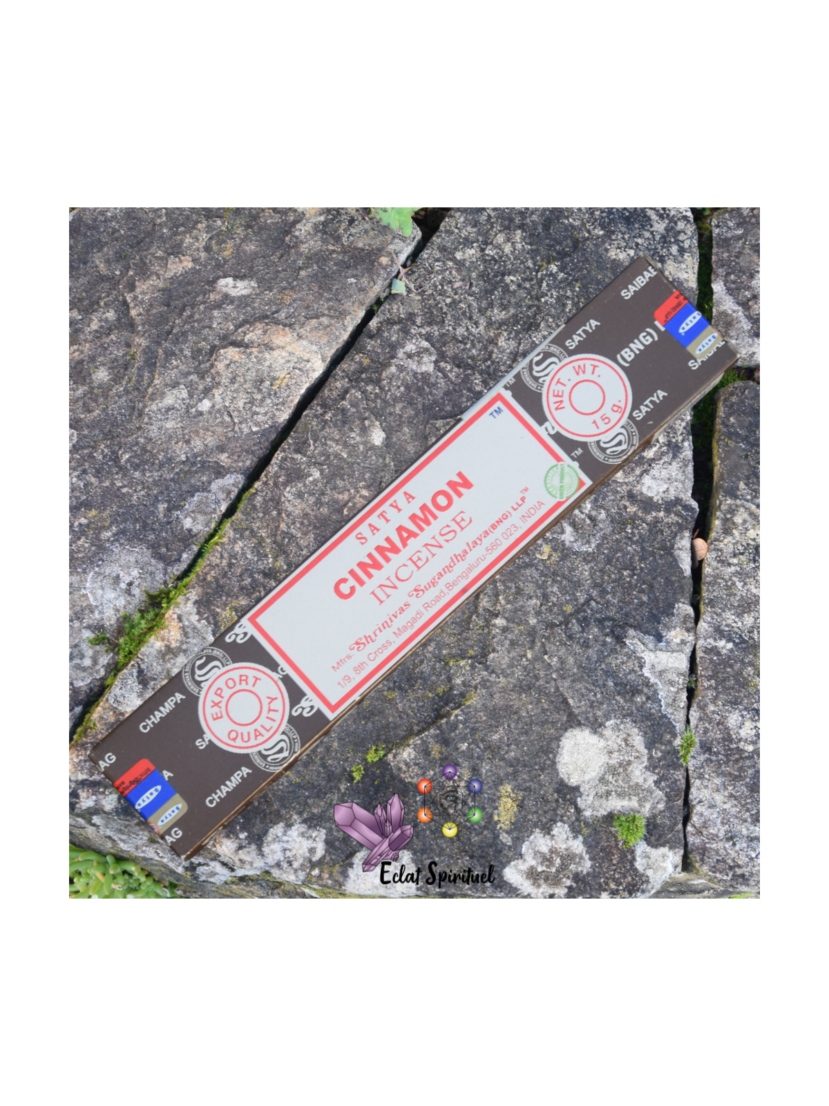 Encens Satya Cinnamon 15 g | Dynamisme & Chaleur
