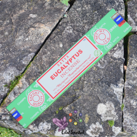 Bâtonnet d'encens Satya Eucalyptus