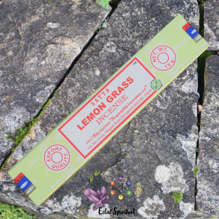 Bâtonnet d'encens Satya Lemon Grass de qualité