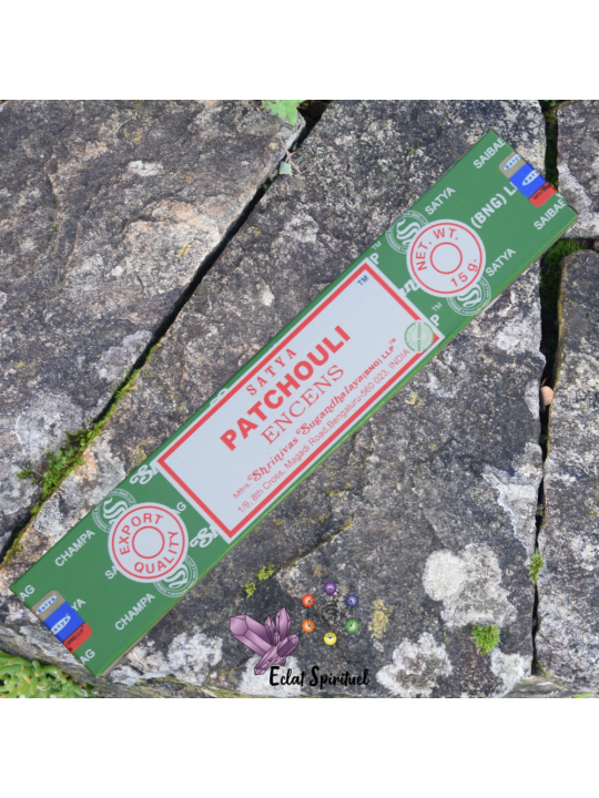 Bâtonnet d'encens Satya au Patchouli