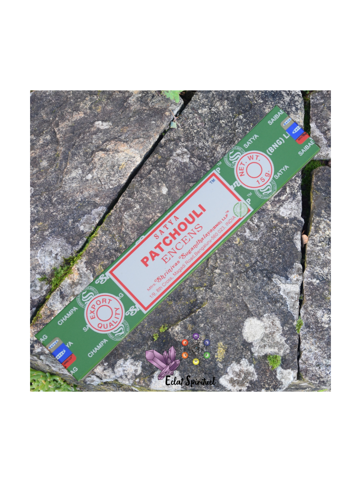 Bâtonnet d'encens Satya au Patchouli
