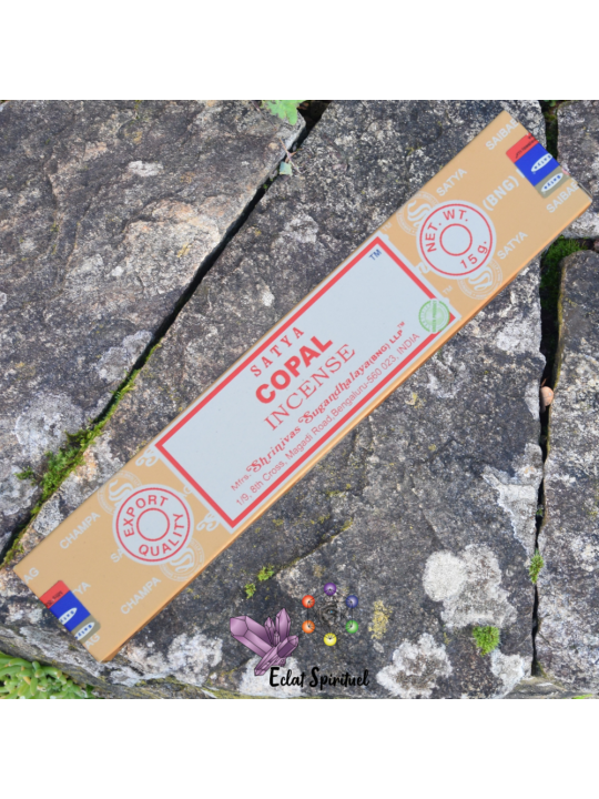 Bâtonnet d'encens Satya au Copal