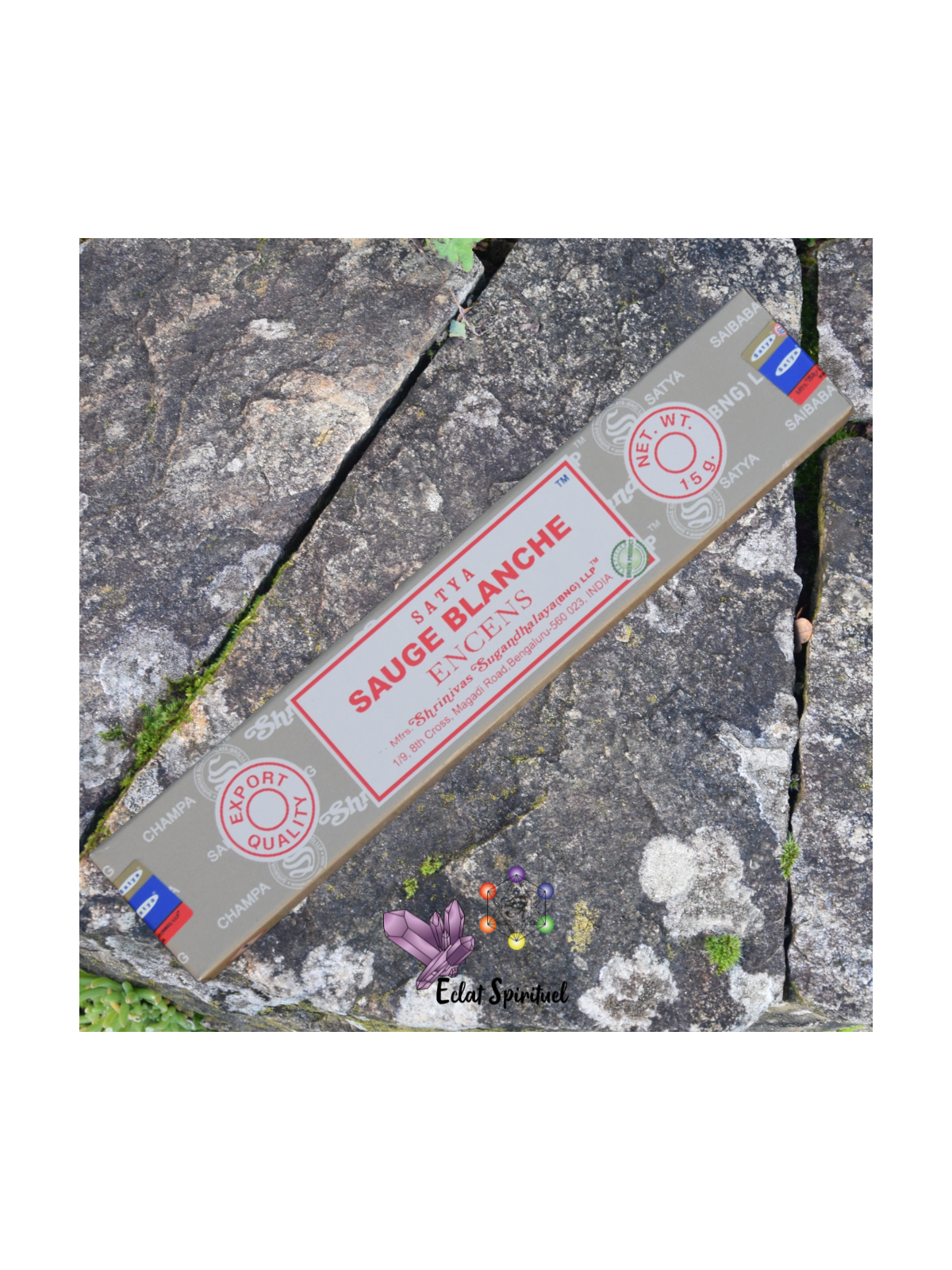 Encens Satya White Sage 15g | Purification & Sérénité