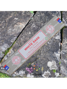 Encens Satya White Sage 15g | Purification & Sérénité