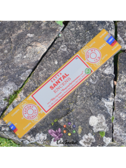 Encens Satya Sandalwood 15 g | Bois de Santal & Ancrage