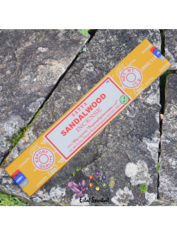 Encens Satya Sandalwood 15 g | Bois de Santal & Ancrage