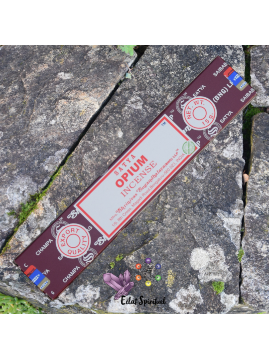 Bâtonnets d'encens Satya à  l'opium