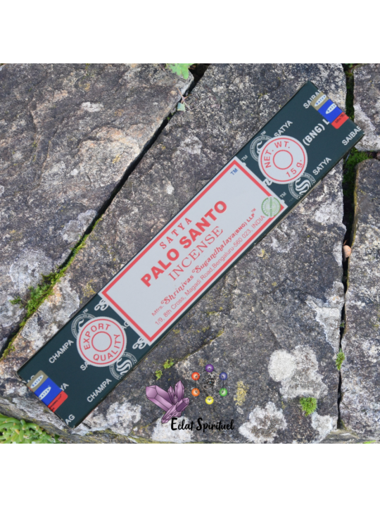 Encens Satya Palo Santo 15 g | Encens en bâtonnets