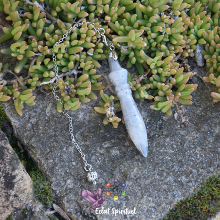 Pendule de Thot Labradorite | Eclat Spirituel
