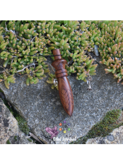 Pendule de Thot en Bois de Poirier | Eclat Spirituel