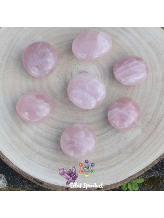 Quartz rose galet | Douceur & harmonie émotionnelle – Eclat Spirituel