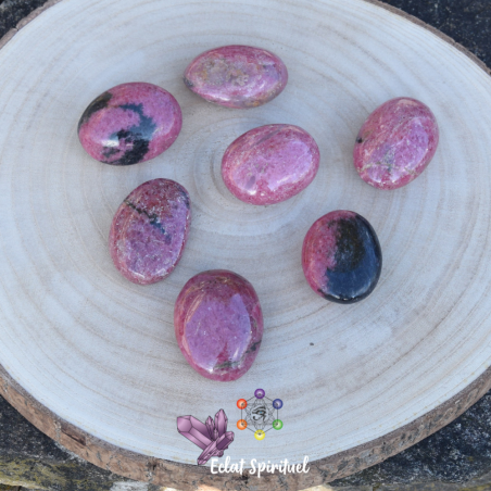 Galet en Rhodonite taille XL en livraison rapide