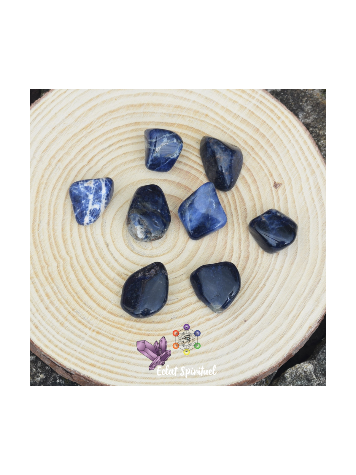 Sodalite en pierre roulée