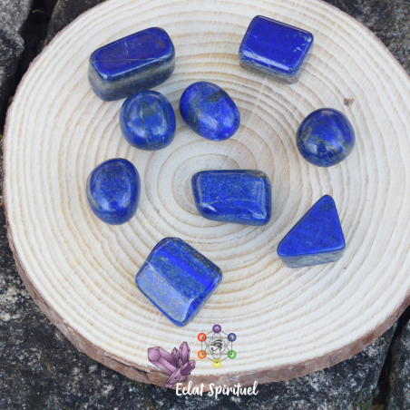 Lapis lazuli en pierre roulée