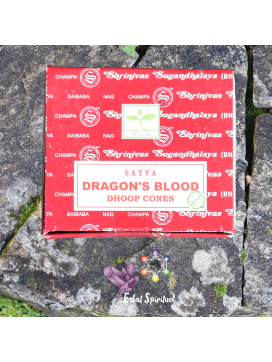 Cônes d'encens Satya Dragon's Blood