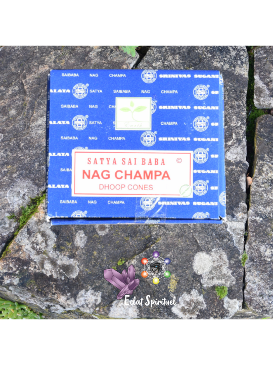 Cônes d'encens Satya Nag Champa