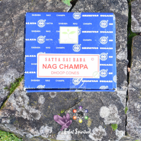 Cônes d'encens Satya Nag Champa